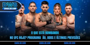 UFC Hoje: Atualizações, Odds e Palpites do Dia MMA