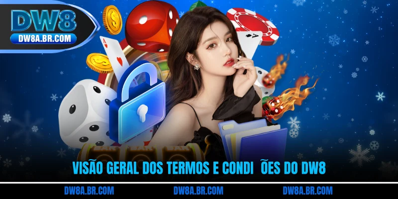 Visão geral dos termos e condições do DW8
